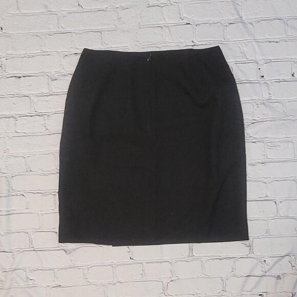 Ralph Lauren Black size 14 pencil skirt with zipper closure #preppy - Picture 4 of 5